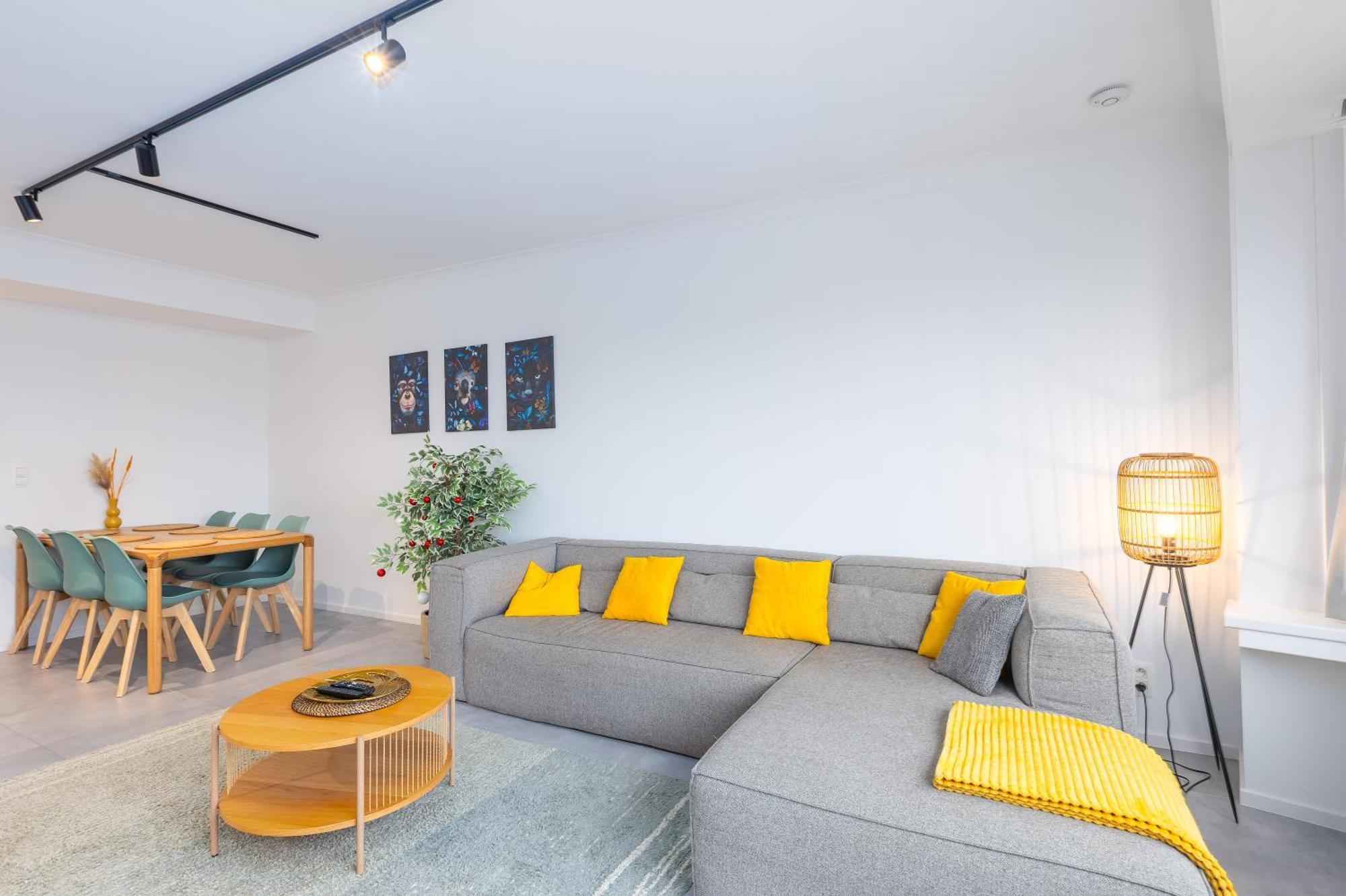 Ostend Center Luxury Top Floor Apartment With Free Parking מראה חיצוני תמונה